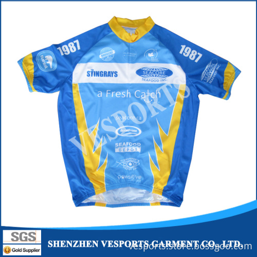 Popular Mens Wholesale Graphic Cycling Jersey